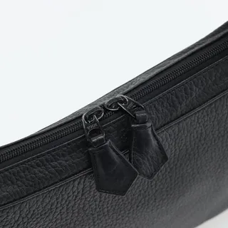 Photo of Saint Laurent Leather Heart Shoulder Bag Silver