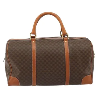 Photo of Celine Macadam Boston Bag Brown