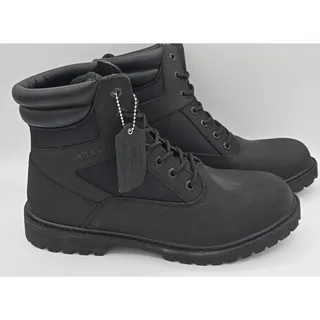 Photo of Smith’s Workwear Black Hiking Boots 8M Waterproof High Top Trail Outdoor Durable