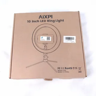 Photo of AIXPI 10" LED Ring Light Tripod Stand Phone Holder Dimmable Selfie L210 NEW