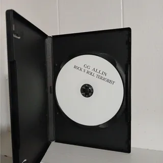 Photo of GG Allin Rock N Roll Terrorist DVD Punk Rock Video Compilation