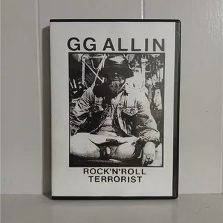 Photo of GG Allin Rock N Roll Terrorist DVD Punk Rock Video Compilation