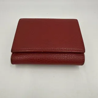 Photo of Red Gucci Card Holder Wallet