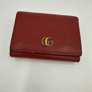 Photo of Red Gucci Card Holder Wallet