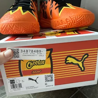 Photo of Size 11.5 - Cheetos x Puma Scoot Zeros Flamin' Hot