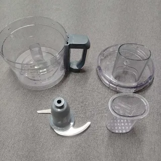 Photo of Cuisinart FP-8WDC Food Processor Work Bowl Lid Blade Pusher Parts Set
