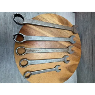Photo of Vintage Cornwell Combination Wrench Set SAE *MADE IN USA* 15/16 To 5/8