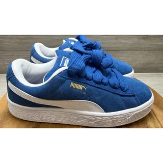 Photo of Men 5 Puma Suede XL Suede Blue Trainers