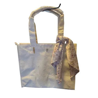 Photo of NWT Victoria's Secret Floral Embossed Tote Bag with Scarf