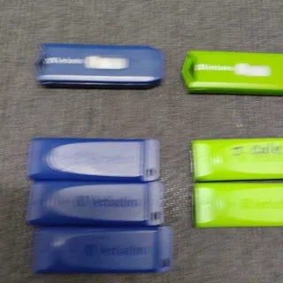 Photo of Verbatim 9pk 4GB USB Flash Drives Blue Green Red Storage Memory Stick