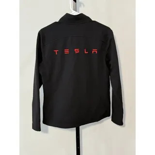 Photo of Tesla corporate full-zip fleece lined jacket Fossa black/white/red Size Small