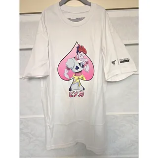 Photo of Hypland Hunter x Hunter Hisoka Spade Mens Small White Official Anime Tee NWOT