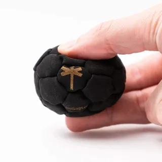 Photo of 🔥Dragonfly Footbags Midnight 32 Plastic Fill Kickbag Footbag BLACK BNWT🔥