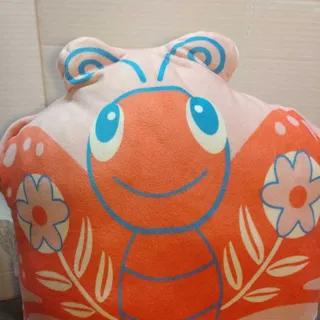 Photo of Squish Me Butterfly Plush Pillow Kids Throw Pillow Super Soft NWT Colorful