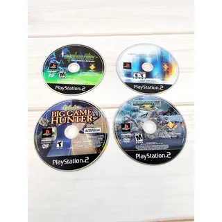 Photo of Lot of 3 PS2 Games Syphon Filter Socom II Cabelas Big Game Sony PlayStation 2