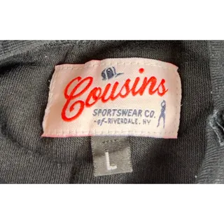 Photo of Cousins Panthers Hoodie Mens L Black Chenille Panther Stars 1966 Sportswear