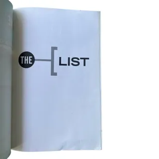Photo of The List Based On The Hit TV Series Paperback Activity Book VH1 Very Good+ 2001