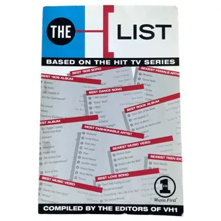 Photo of The List Based On The Hit TV Series Paperback Activity Book VH1 Very Good+ 2001