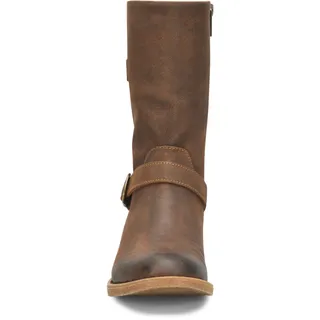 Photo of NEW BORN Delano Mid Calf Distressed Suede Women's Boot Rugged Brown 6.5