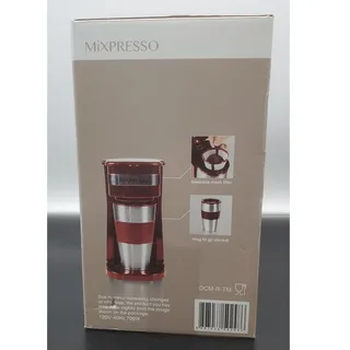 Photo of Mixpresso Personal Coffee Maker, Red Model DCM-R-TM 14 oz IOB