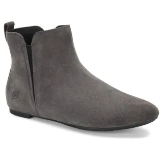 Photo of BORN Remo Womens Ankle Boots Grey Suede Size 8.5 M