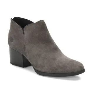 Photo of BORN Remo Womens Ankle Boots Grey Suede Size 8.5 M