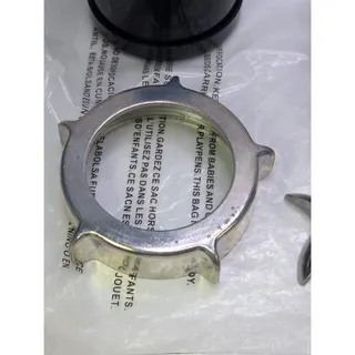 Photo of #8 Meat Grinder Replacement Parts Auger INOX Blade Retaining Ring Food Pusher