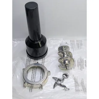 Photo of #8 Meat Grinder Replacement Parts Auger INOX Blade Retaining Ring Food Pusher