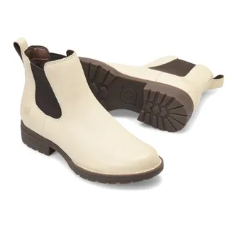 Photo of Born Cove Women's Bootie-Waterproof suede Cream Size 8.5 US