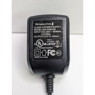 Photo of Remington SW-040010A OEM Shaver Razor Charger AC Adapter 4V 100mA Power Supply