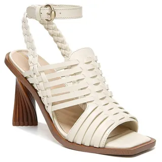 Photo of Sam Edelman Holland Women’s Heels Pumps Ivory Leather Size 8.5 M
