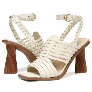 Photo of Sam Edelman Holland Women’s Heels Pumps Ivory Leather Size 8.5 M