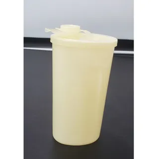 Photo of Vtg Tupperware SWEET SAVER Syrup/Honey/Sugar Dispenser Jar #640 with Pour Spout