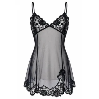 Photo of Vintage 2001 Victoria’s Secret Lace Sheer Chemise Babydoll Y2K