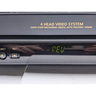 Photo of Samsung VR5608 VHS VCR 4 Head Video Cassette RecorderFOR PARTS REPAIR AS-IS