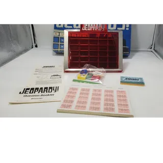 Photo of Vintage 1986 Jeopardy Board Game, 1st Edition Pressman  100% COMPLETE