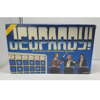Photo of Vintage 1986 Jeopardy Board Game, 1st Edition Pressman  100% COMPLETE