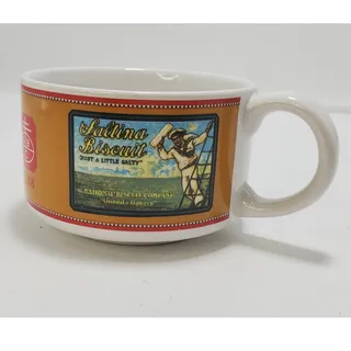 Photo of Vintage 1991 Nabisco Soup Mug - Premium Crackers National Biscuit Company