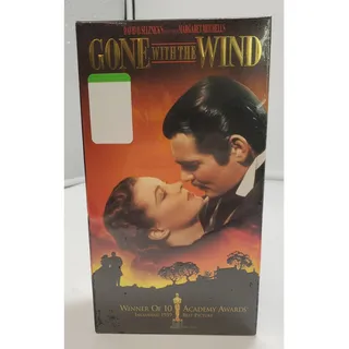 Photo of Gone With the Wind FACTORY SEALED, VHS Format Original MGM Watermark