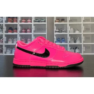 Photo of Nike Dunk Low Pink Blast Black Women’s Size 6