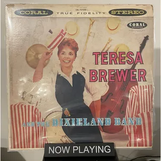 Photo of Teresa Brewer And The Dixieland Band Vinyl, LP 1958 Coral – CRL 757245