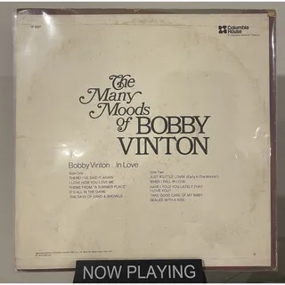 Photo of The Many Moods of Bobby Vinton- Bobby Vinton Vinyl (1974)