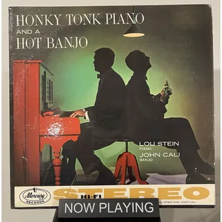 Photo of Honky Tonk Piano and a Hot Banjo - Lou Stein & John Cali - Mercury