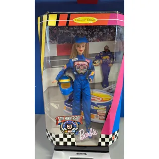 Photo of 1998 Mattel Barbie NASCAR 50th Anniversary Collector Edition Doll #20442