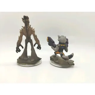 Photo of Disney Infinity 2.0 Groot & Rocket Raccoon Figures