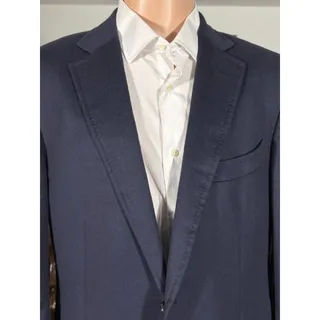 Photo of Tom Ford 100% Cashmere Flannel O'Connor Blazer Navy Blue EUC 54 EU 44R US