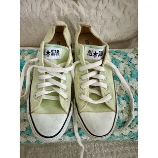 Photo of VINTAGE UNWORN MADE IN USA CONVERSE CHUCK TAYLOR ALL STARS 5/7 MINT GREEN