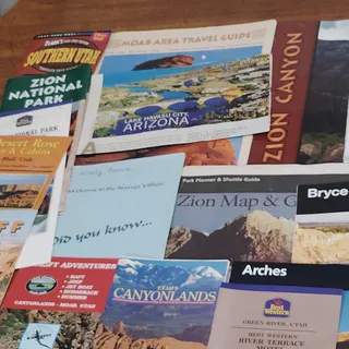 Photo of Vintage 2003 Arizona Nevada Utah Travel Ephemera Collection - Maps & Brochures
