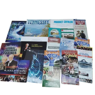 Photo of Cleveland TN Travel Ephemera Lot - Brochures, Guides & Catalogs from 2009