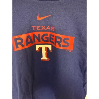 Photo of Nike Texas Rangers Youth M 5/6 Blue MLB Baseball Graphic T-Shirt NWT NEW